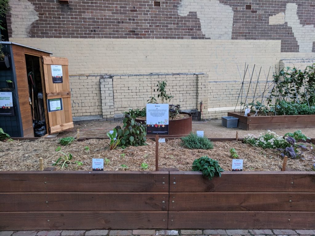 Free planting areas